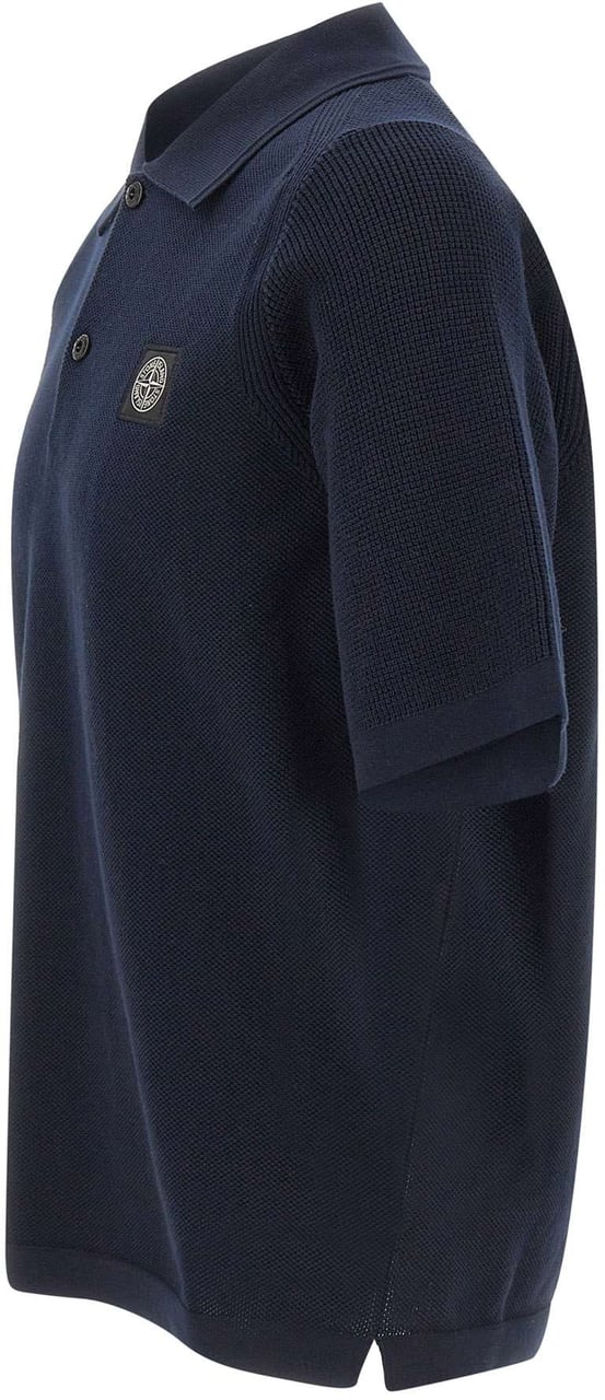 Stone Island T-Shirts And Polos Blue Blauw