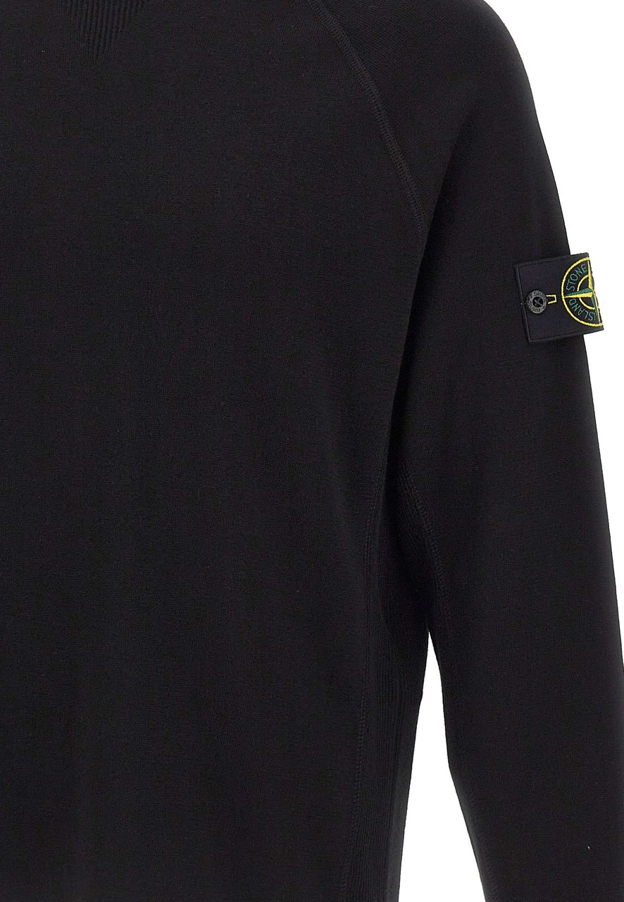 Stone Island Sweaters Black Zwart