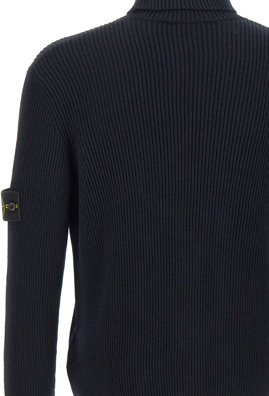 Stone Island Sweaters Black Navy