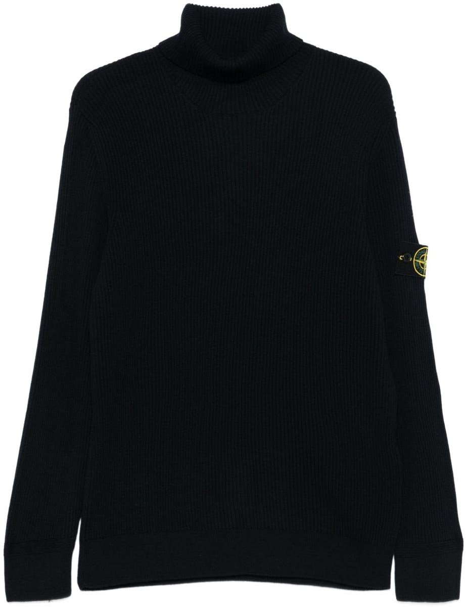 Stone Island Sweaters Blue Blauw
