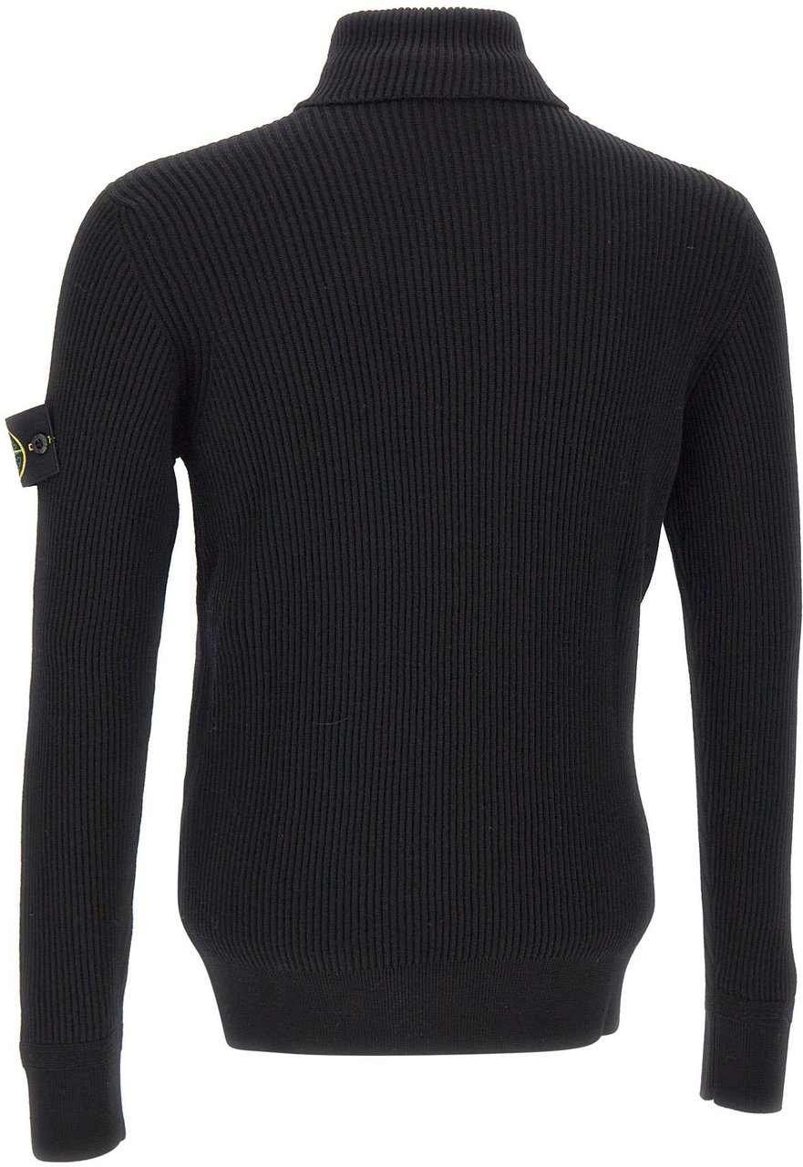 Stone Island Sweaters Black Zwart