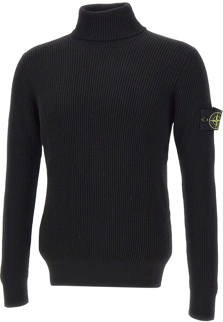 Stone Island Sweaters Black Zwart
