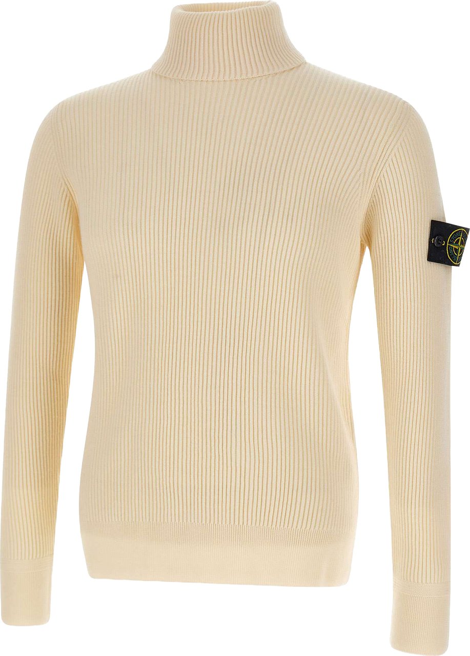 Stone Island Sweaters White Wit