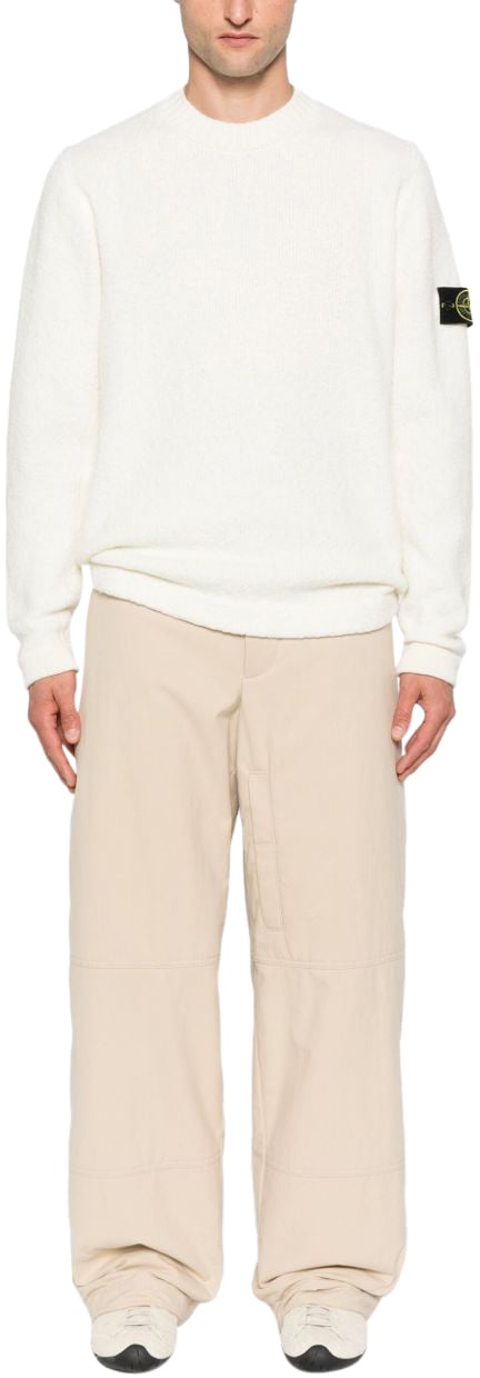 Stone Island Sweaters Ivory Wit