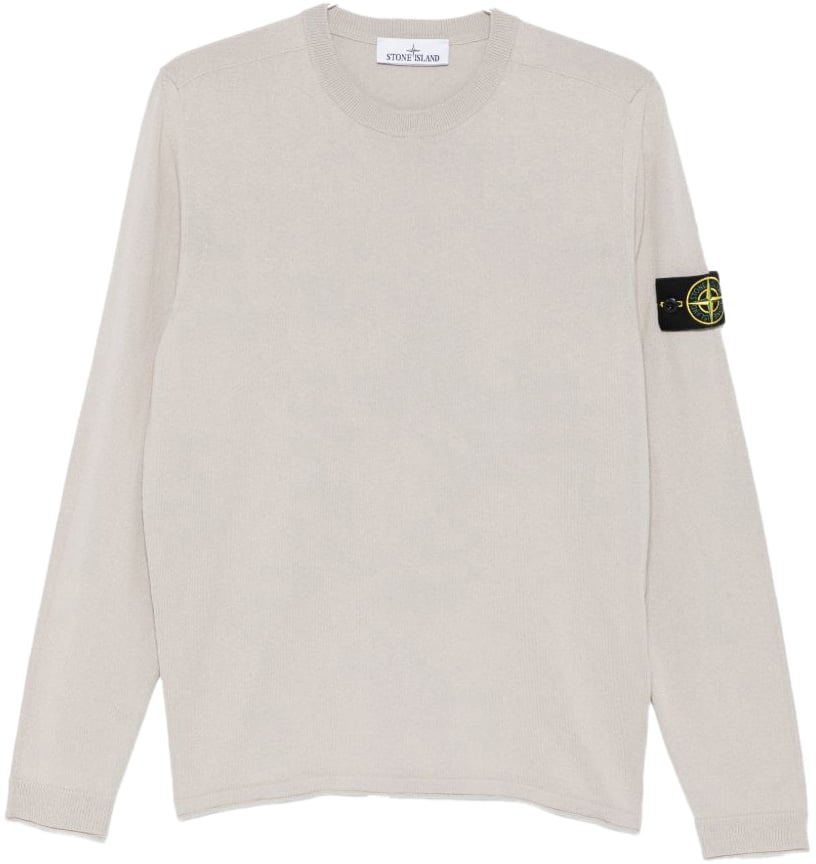Stone Island Sweaters Grey Lichtgrijs