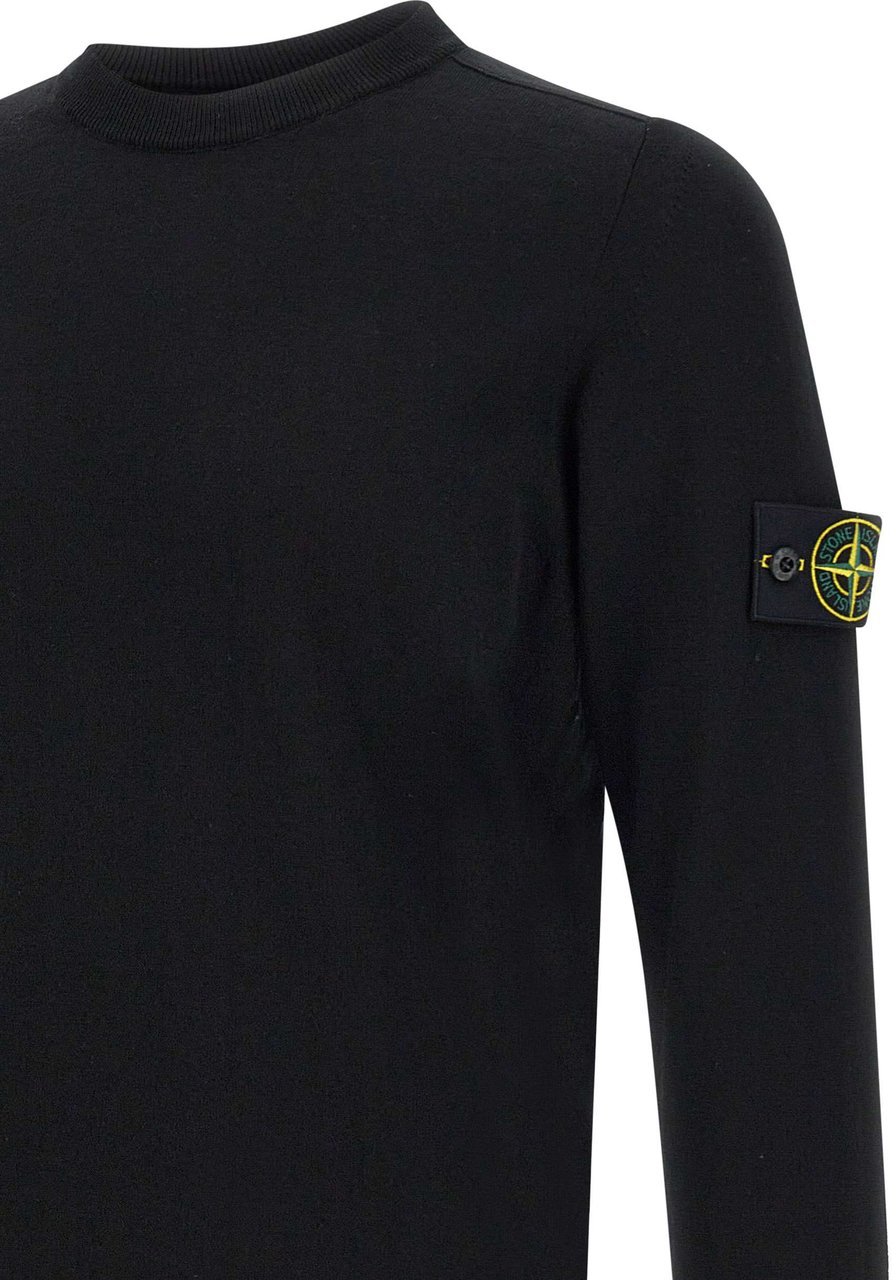 Stone Island Sweaters Black Zwart