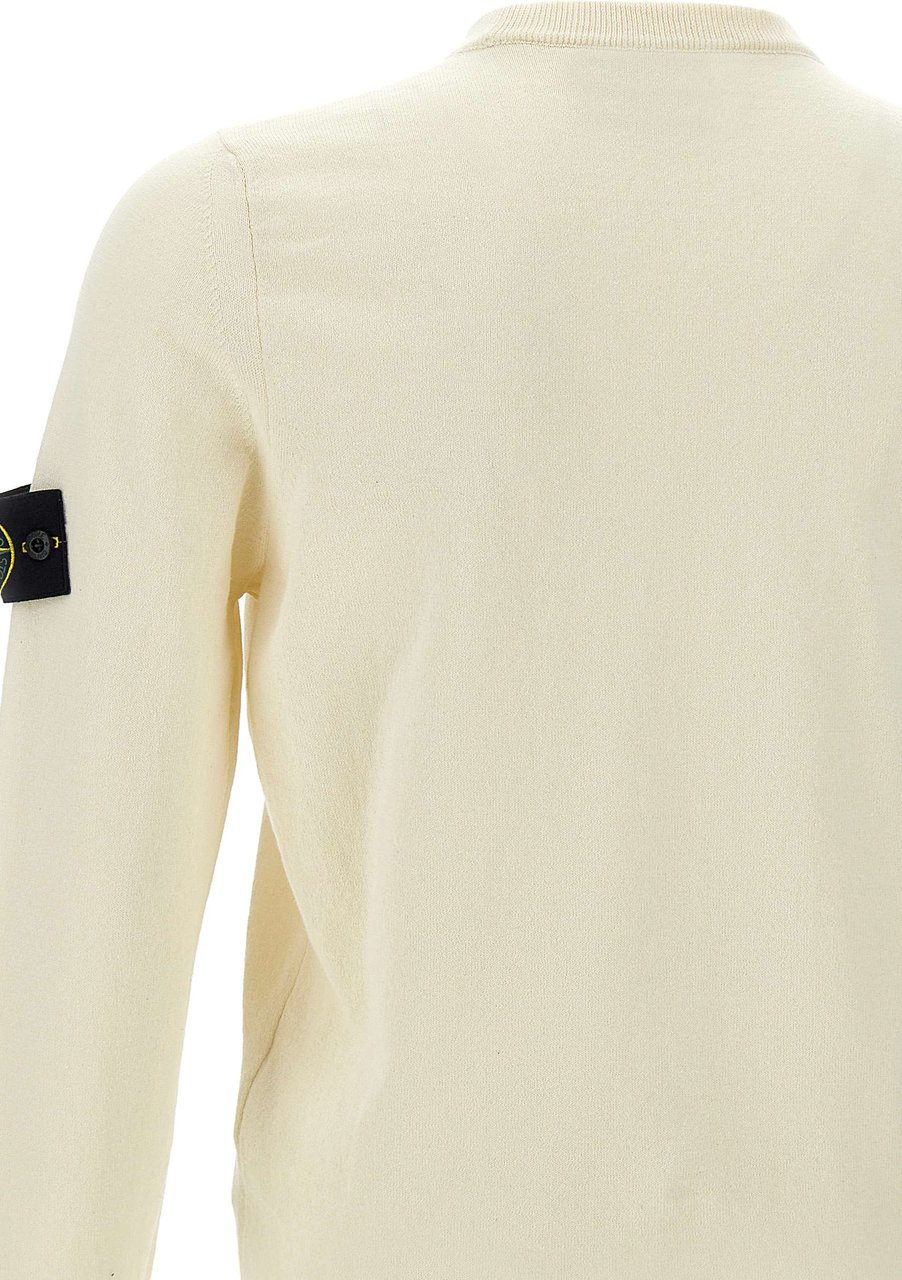 Stone Island Sweaters White Wit