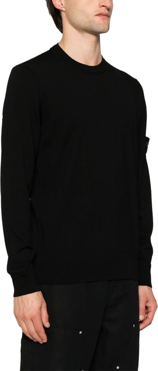 Stone Island Sweaters Black Zwart
