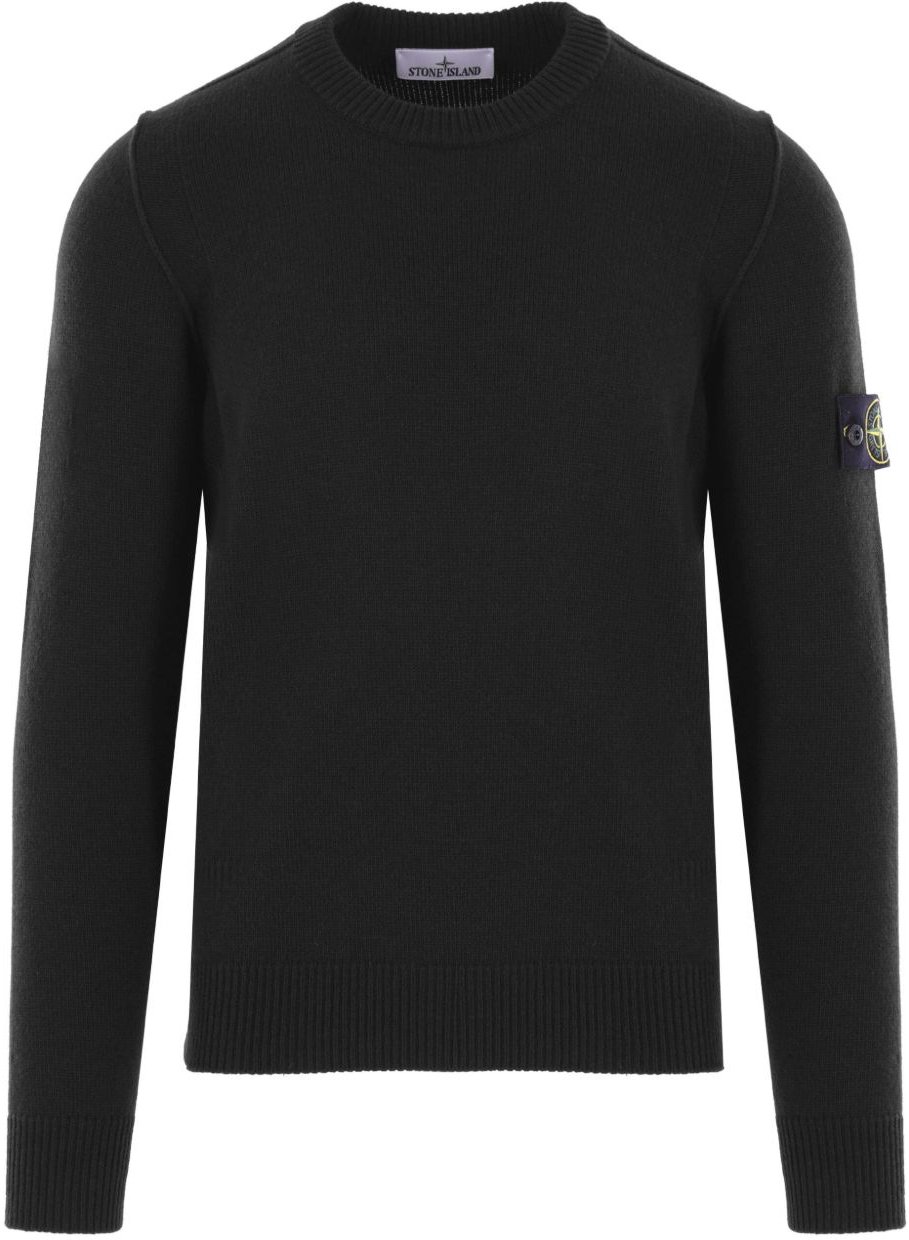 Stone Island Sweaters Black Zwart