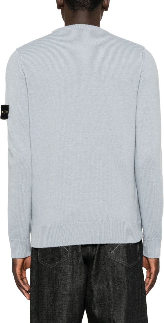 Stone Island Sweaters Grey Lichtgrijs