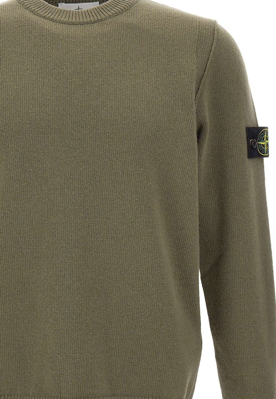 Stone Island Sweaters Green Donkergroen