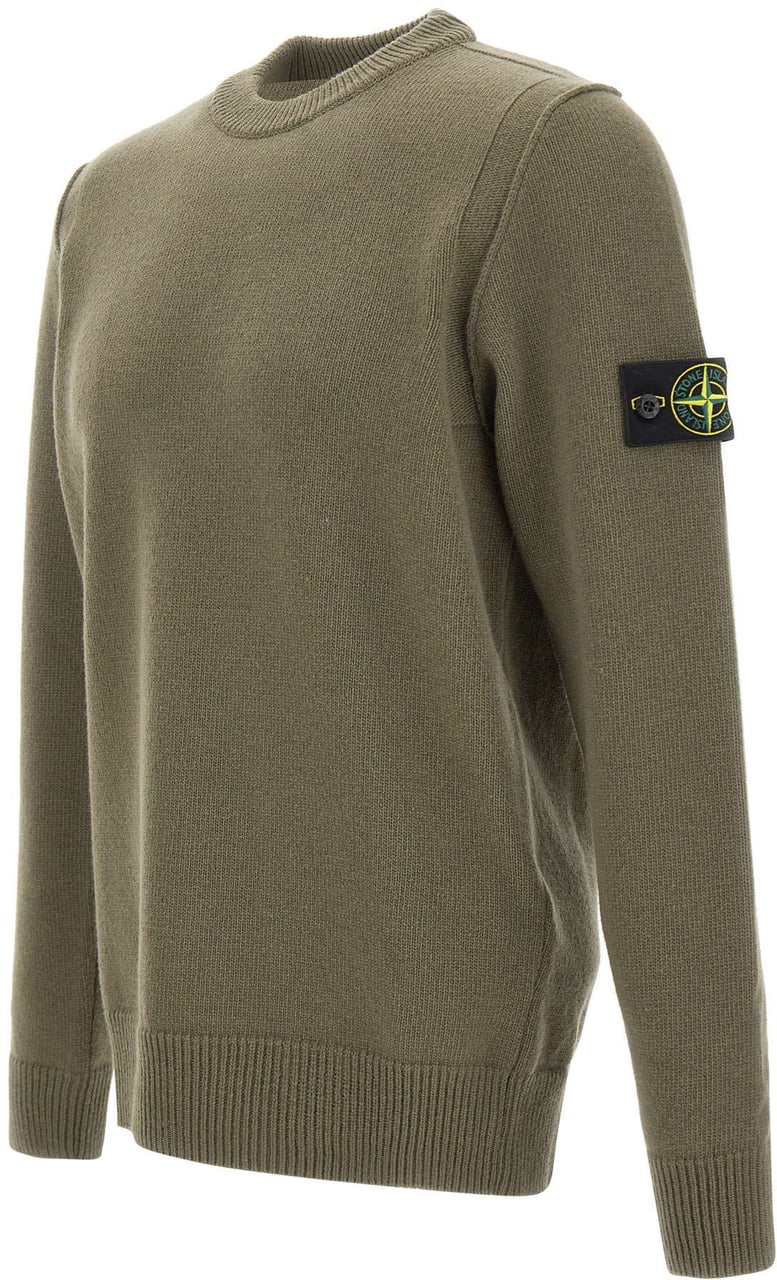Stone Island Sweaters Green Donkergroen