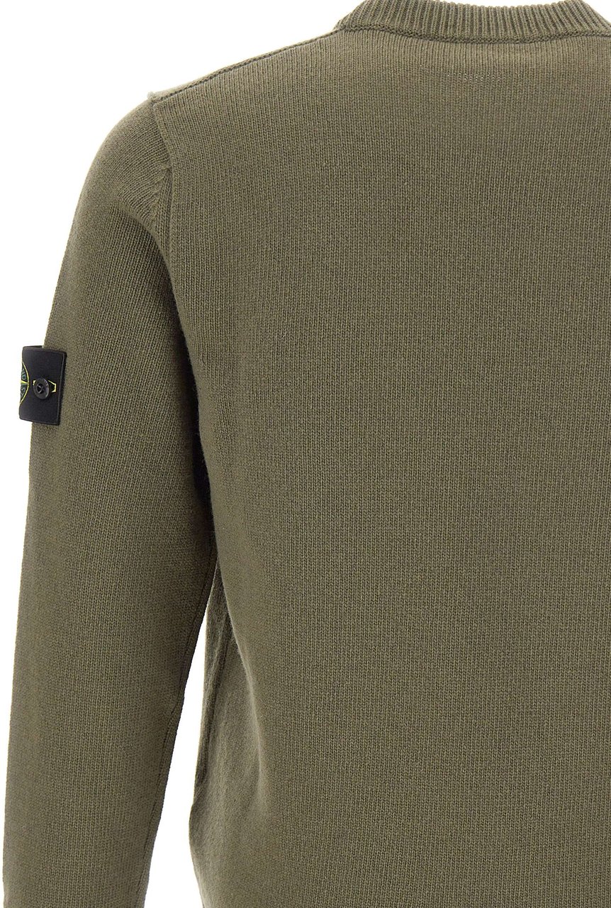 Stone Island Sweaters Green Donkergroen