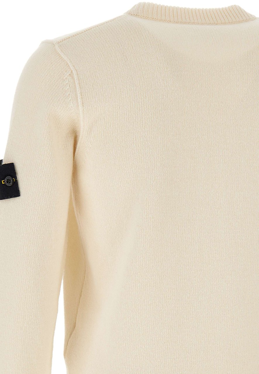 Stone Island Sweaters White Wit