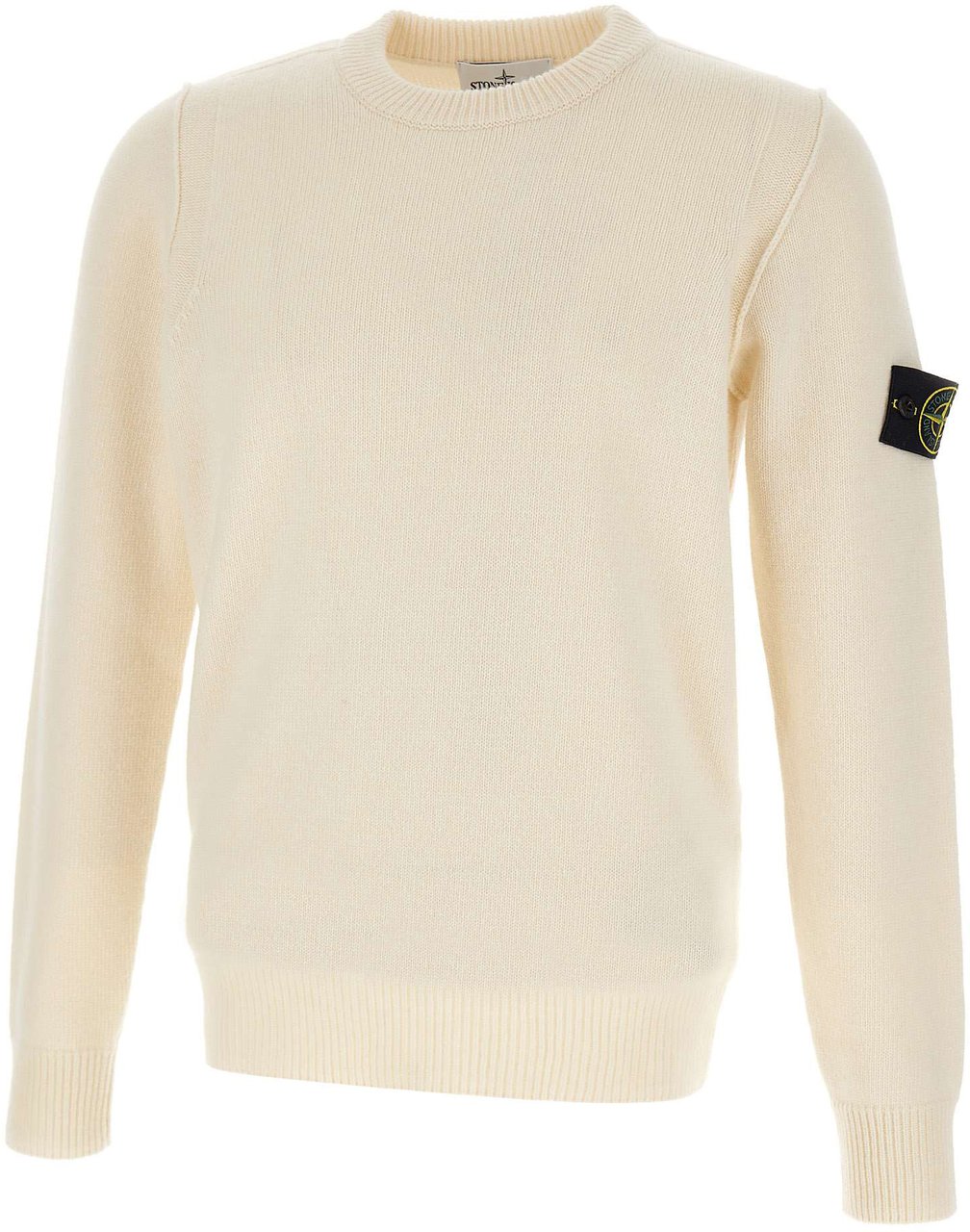 Stone Island Sweaters White Wit
