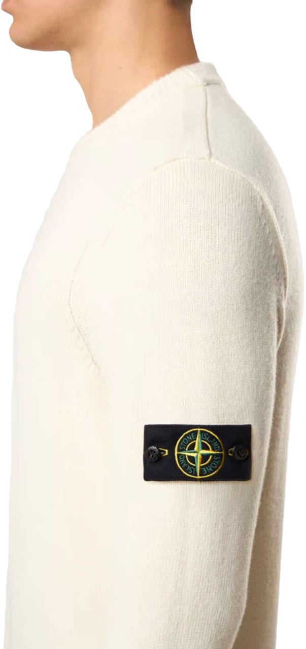 Stone Island Sweaters White Wit