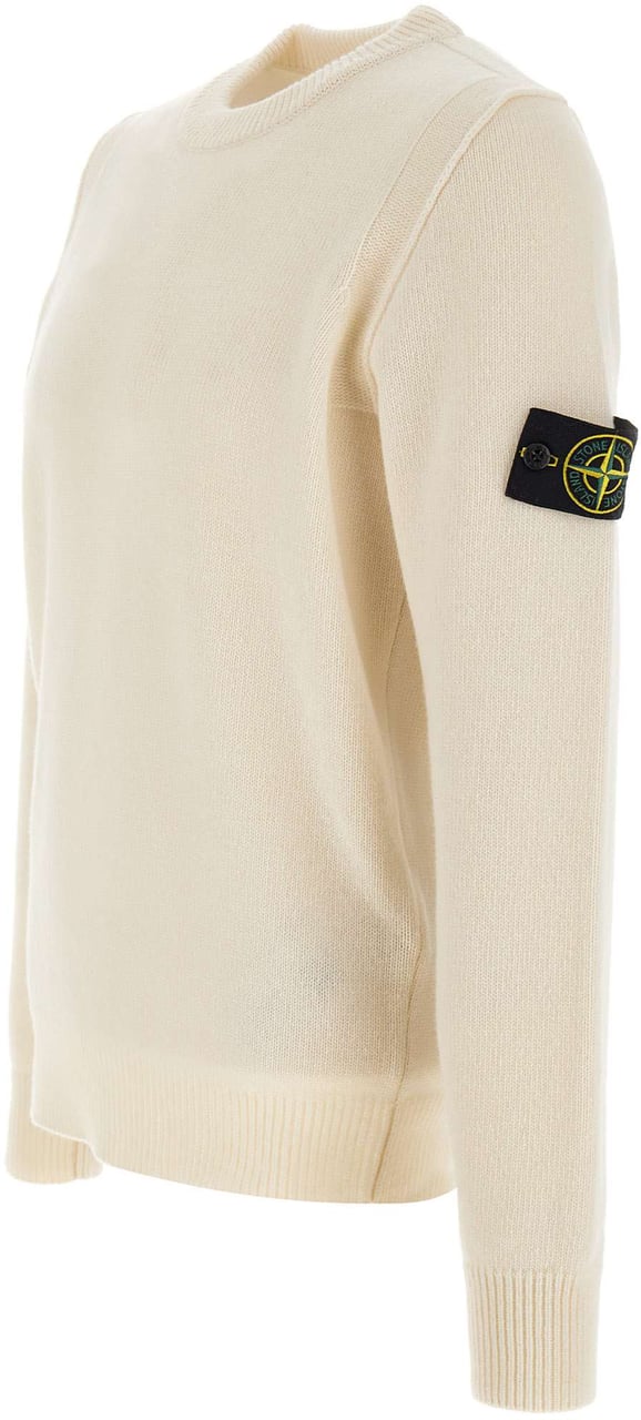 Stone Island Sweaters White Wit