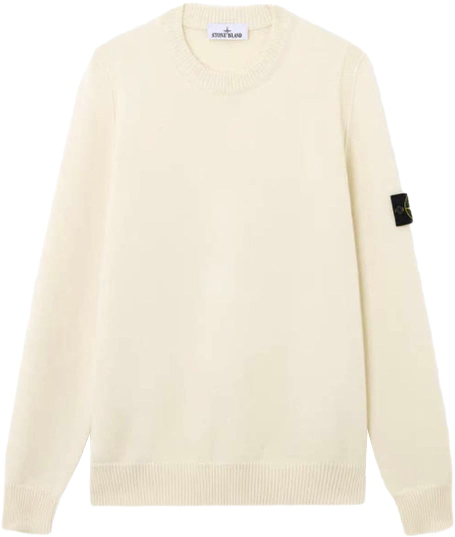 Stone Island Sweaters White Wit