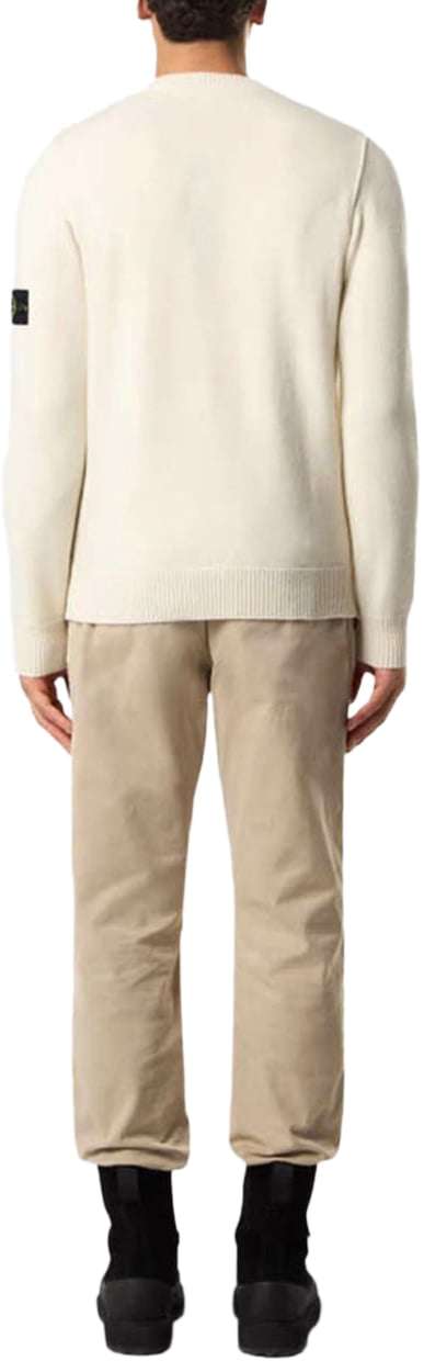 Stone Island Sweaters White Wit