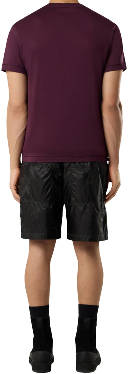 Stone Island 60/2 COTTON JERSEY SS T-SHIRT AMARANTH Rood
