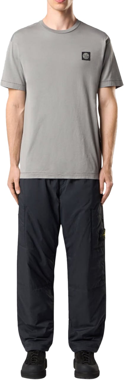 Stone Island 60/2 COTTON JERSEY SS T-SHIRT CEMENT Grijs