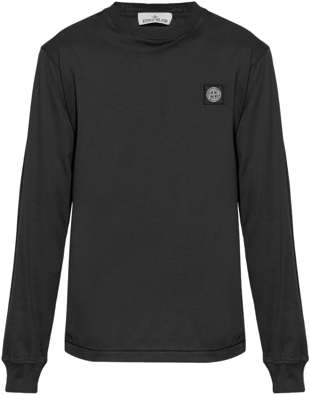 Stone Island 60/2 COTTON JERSEY T-SHIRT BLACK Zwart
