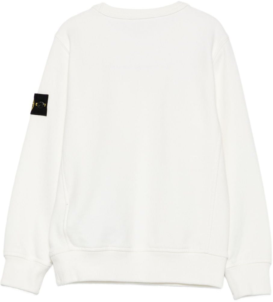 Stone Island Sweaters White Wit