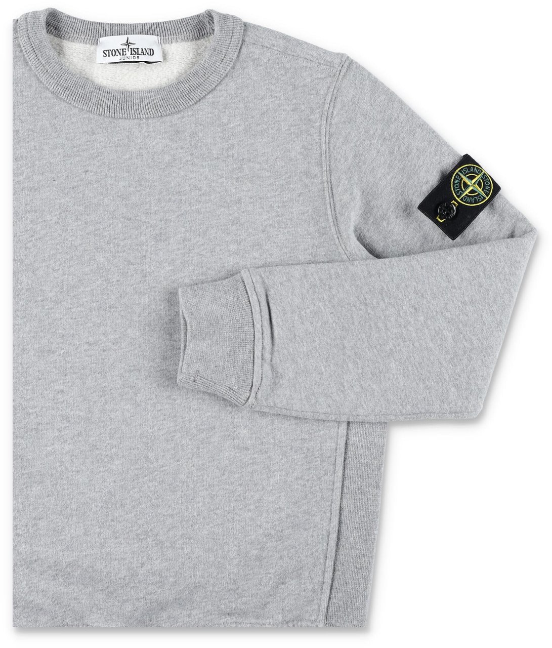 Stone Island Fleece Co Giro Grigio Lichtgrijs