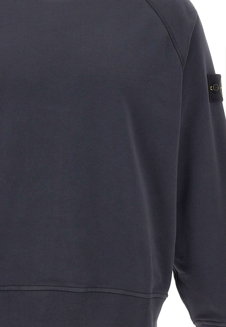 Stone Island Sweaters Blue Navy
