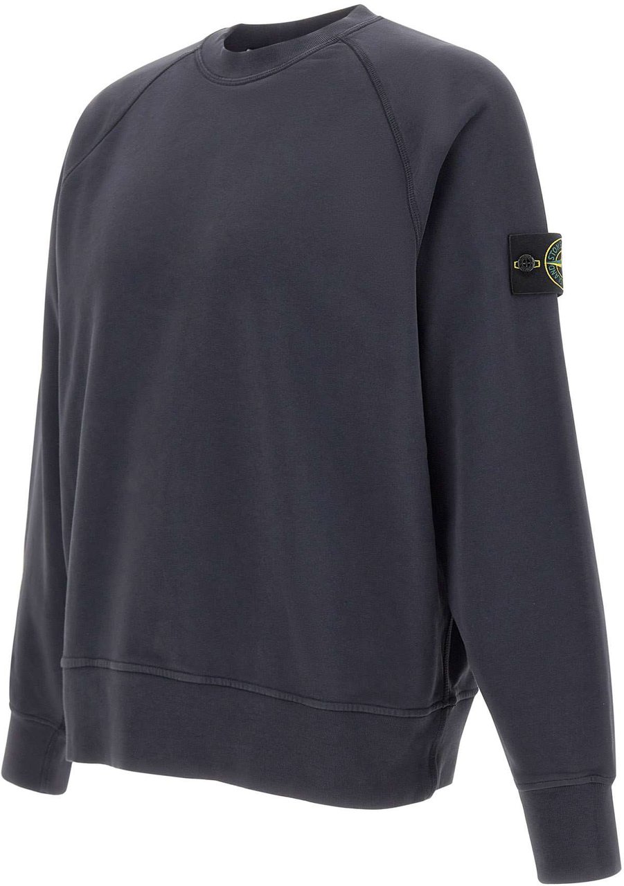 Stone Island Sweaters Blue Navy