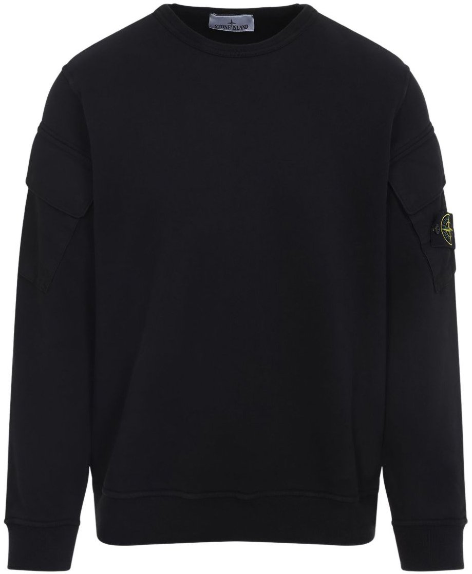 Stone Island Sweaters Black Zwart
