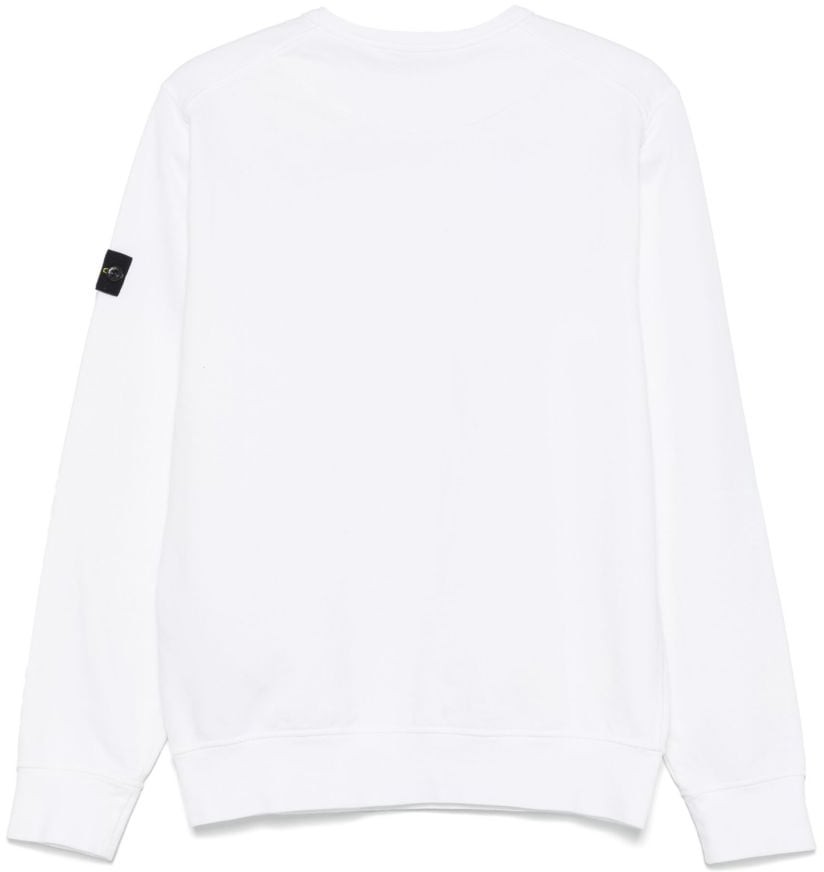 Stone Island Sweaters White Wit