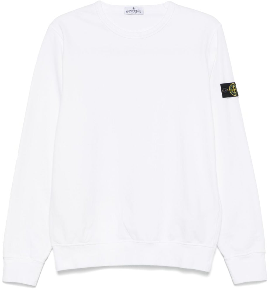 Stone Island Sweaters White Wit