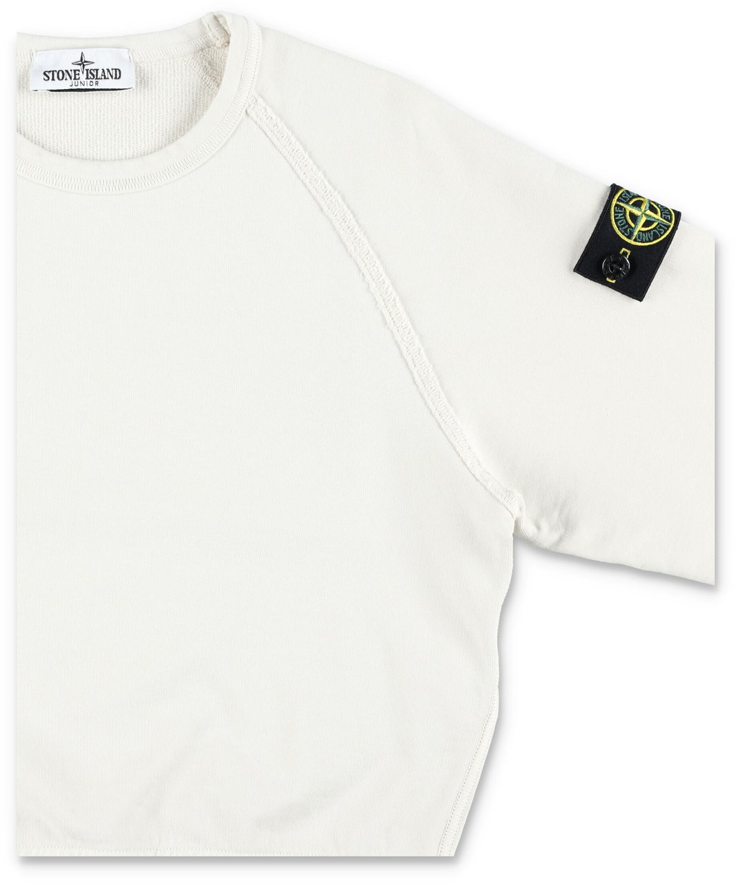 Stone Island Fleece Basica Nuova Con Completo Burro Wit
