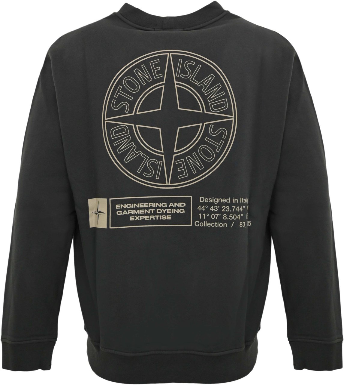 Stone Island Sweaters Lead Grey Grijs