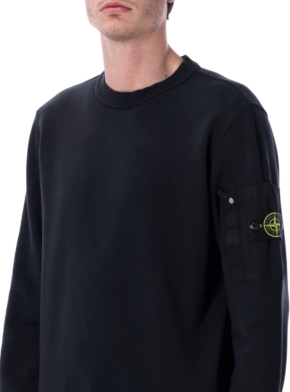 Stone Island Stone Island crewneck sweatshirt Blauw
