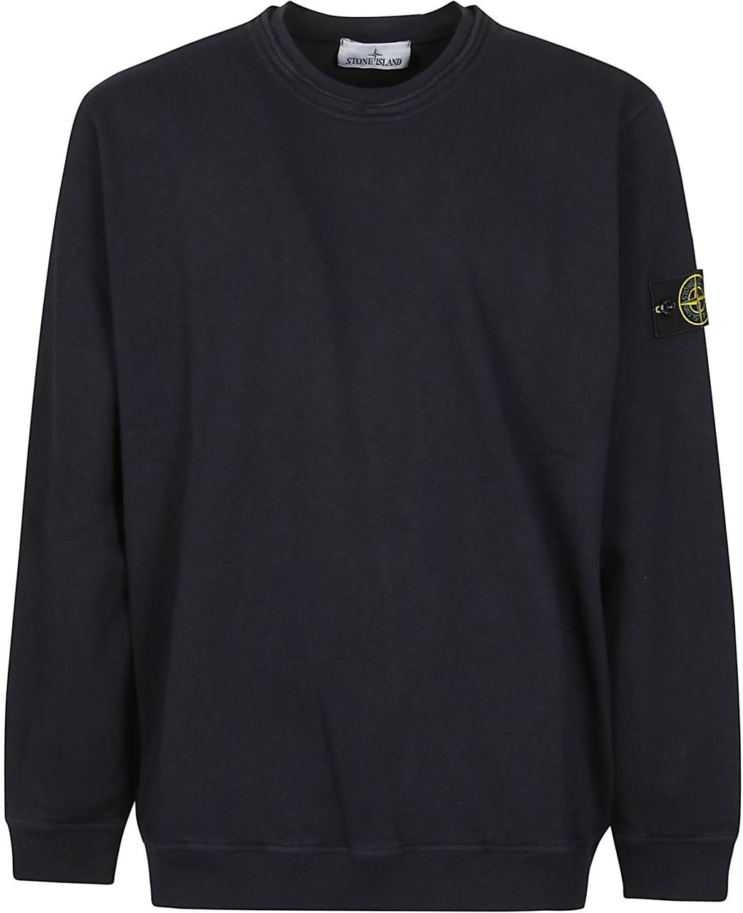 Stone Island Logo Sweatshirt Blue Blauw