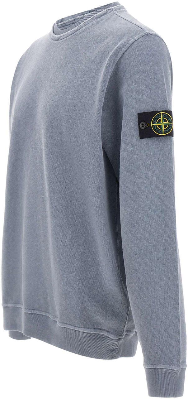 Stone Island Sweaters Light Blue Blauw