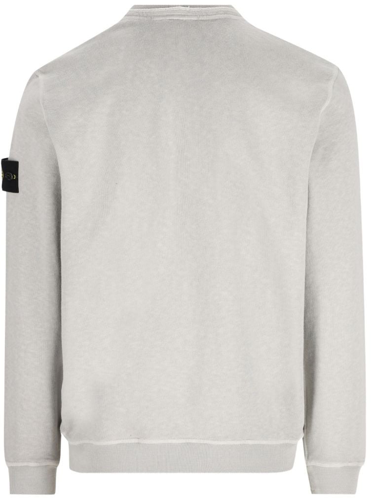 Stone Island Sweaters Grey Lichtgrijs