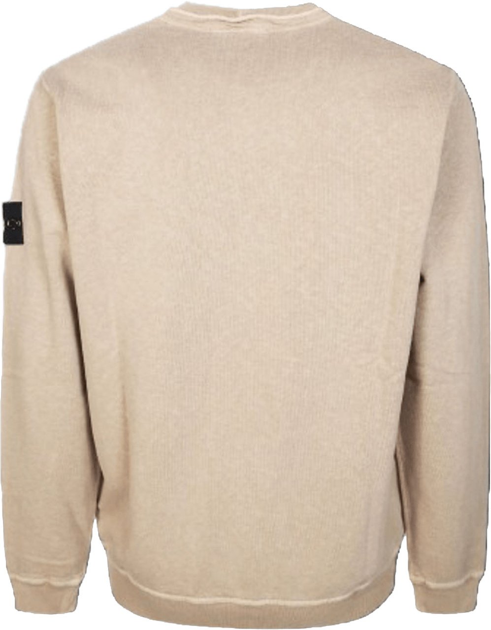 Stone Island OLD' EFFECT MALFILÉ FLEECE SWEATSHIRT DESERT SAND Beige