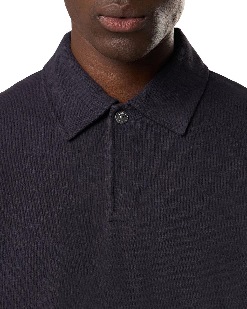 Stone Island Heren LongSleeve Polo Blauw Blauw