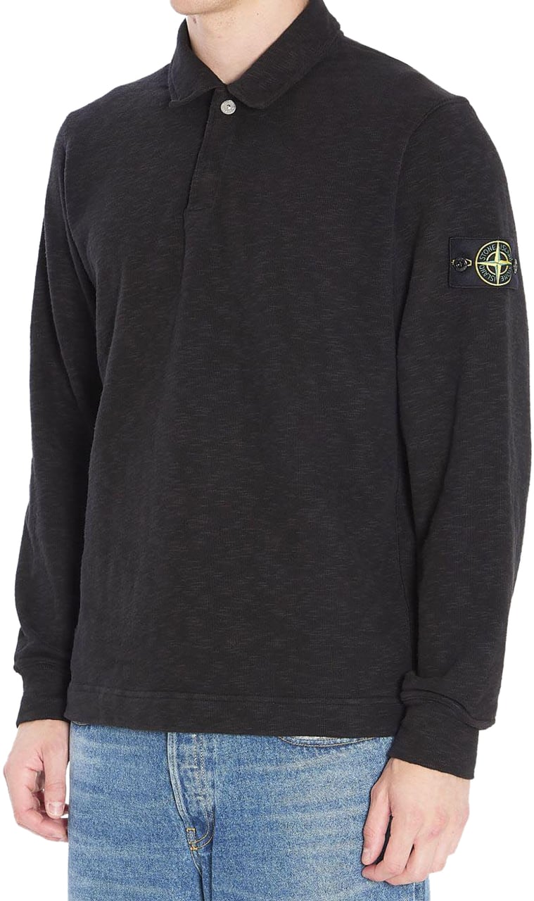 Stone Island T-Shirts And Polos Black Zwart