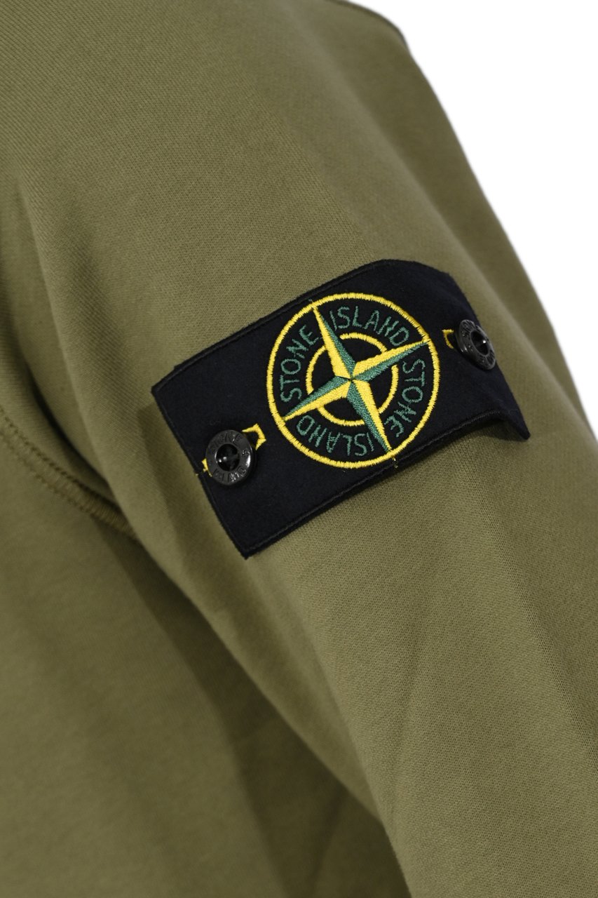 Stone Island Sweaters Military Green Donkergroen