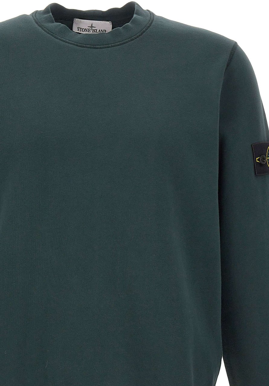 Stone Island Sweaters Green Donkergroen