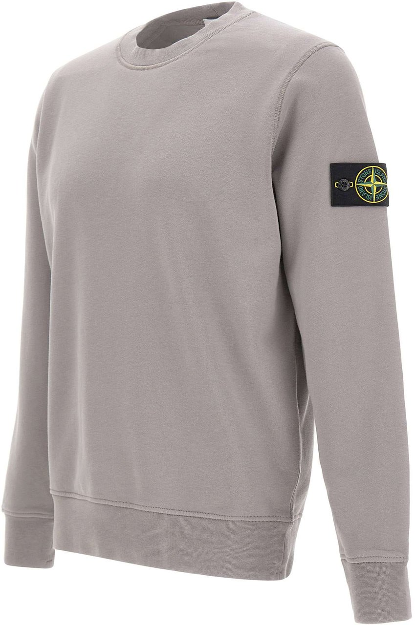 Stone Island Sweaters Grey Lichtgrijs