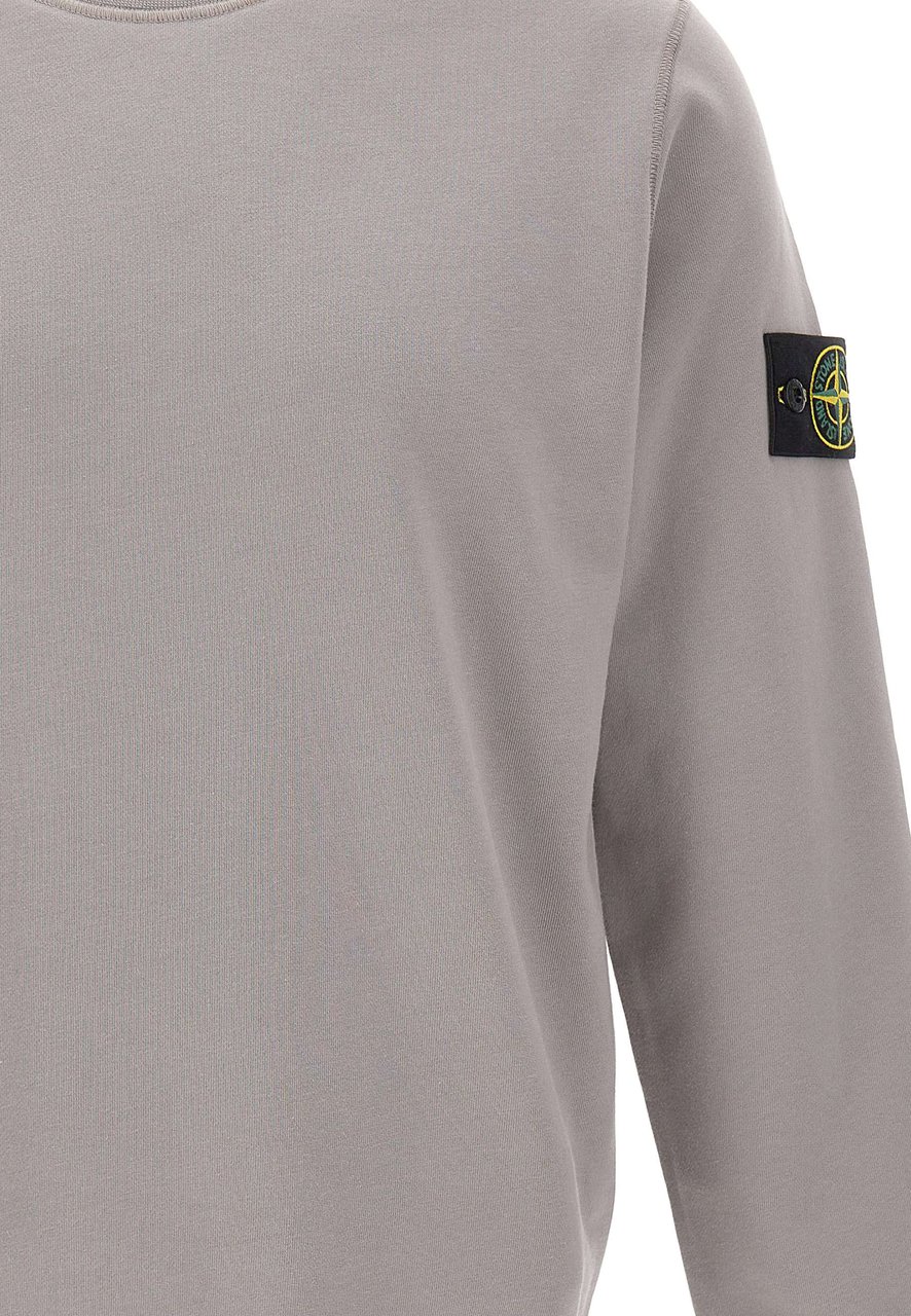 Stone Island Sweaters Grey Lichtgrijs