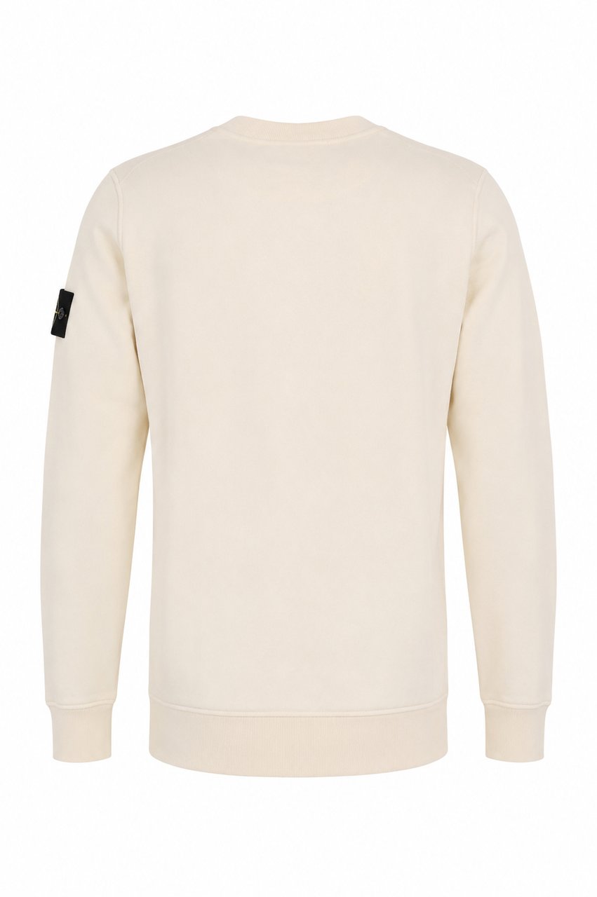 Stone Island Sweaters Naturale Wit