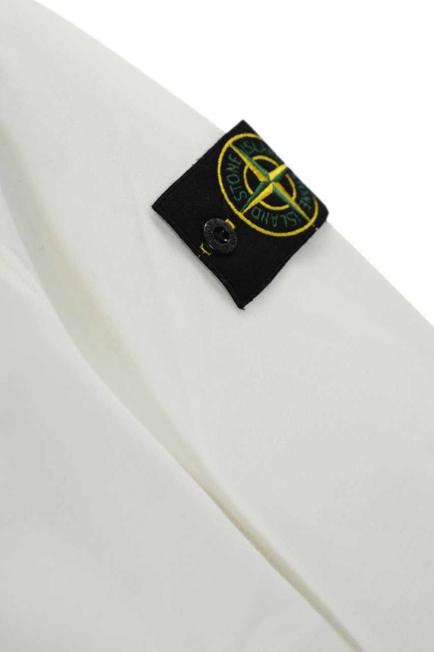 Stone Island Sweaters White Wit