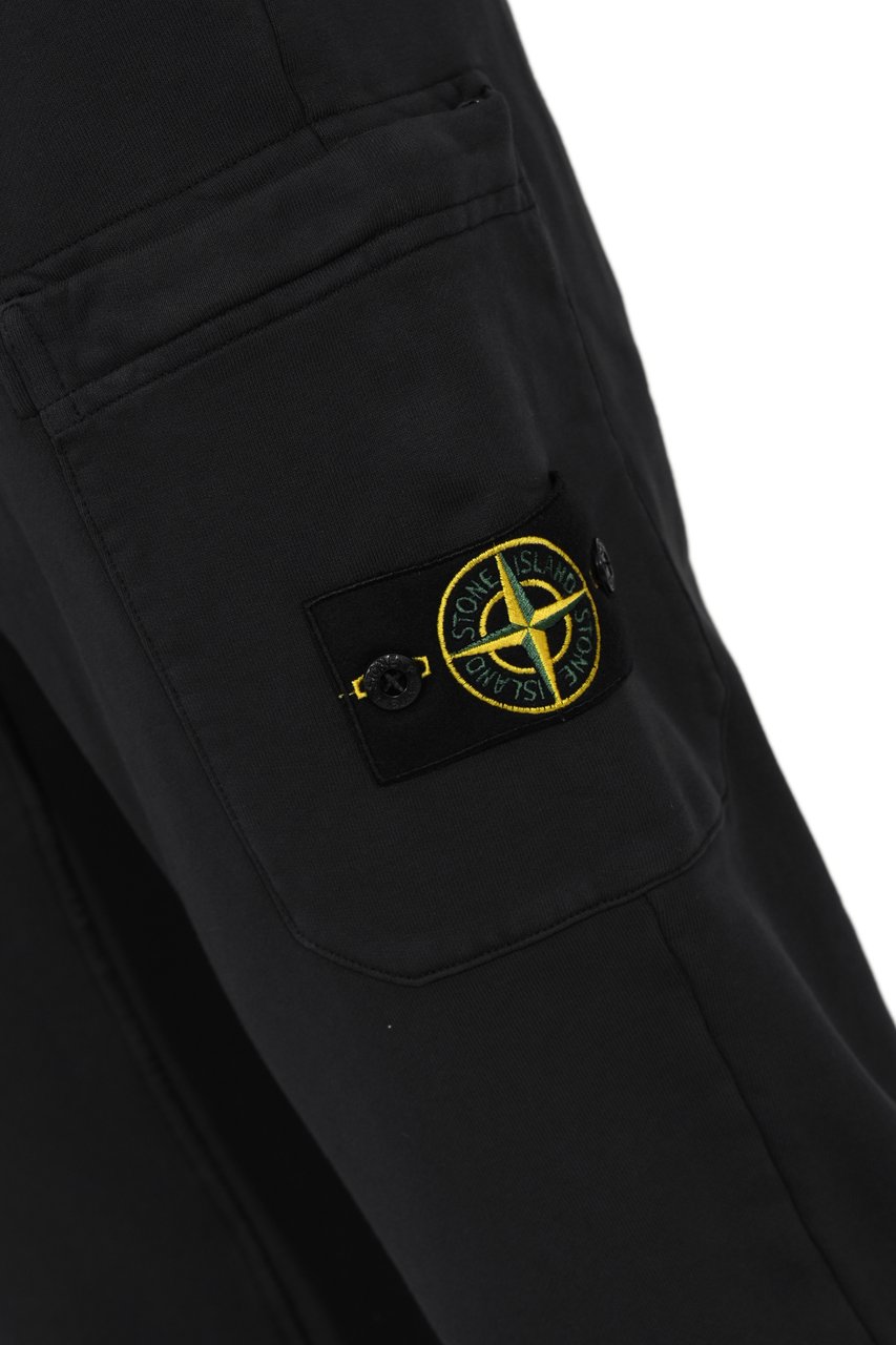 Stone Island Trousers Black Zwart
