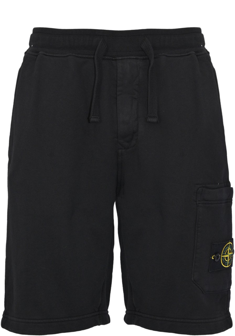 Stone Island Shorts Black Zwart